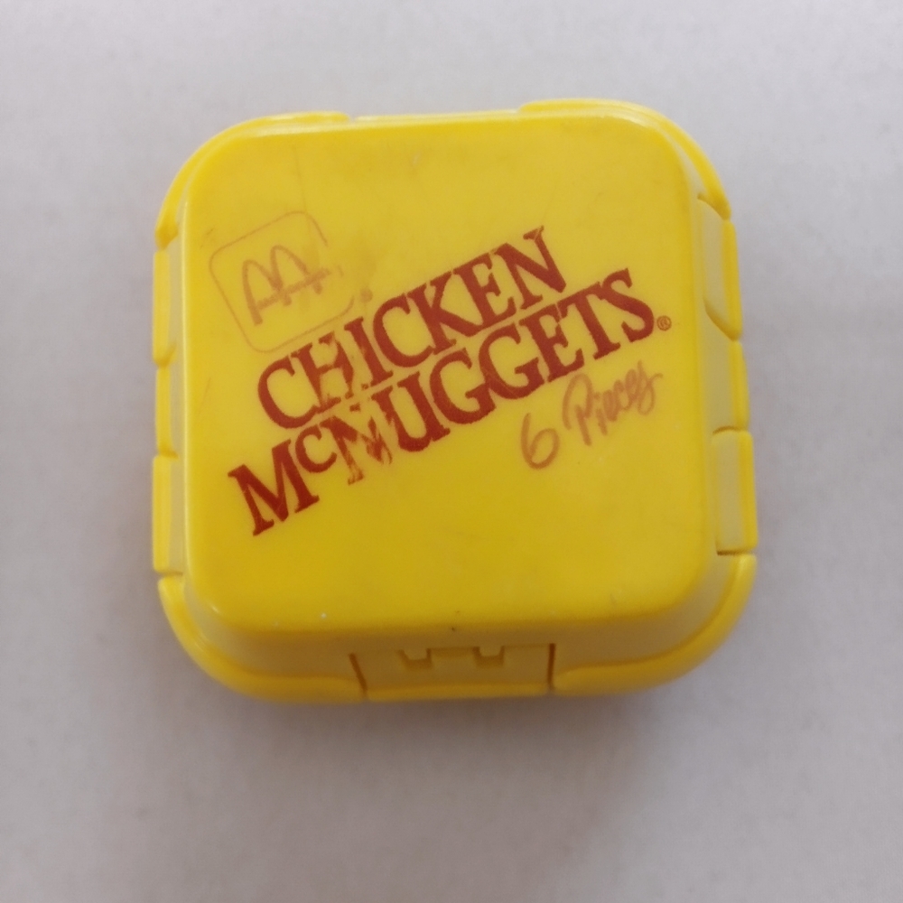 McDonald's 1990 Happy Meal McNuggets Dinosaur Transformer